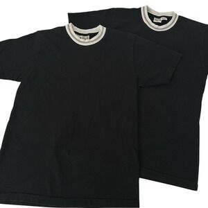 American Apparel Bundle of 2 The Hammer Series T-Shirt Black Size Medium